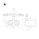 Трековый светодиодный светильник Arlight Mag-Orient-Blum-12W Warm3000 037037