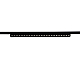 Магнитная трековая система Reluce 13004-9.3-001UR magnetic LED24W BK