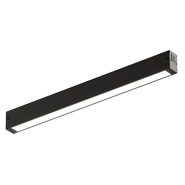 Трековый однофазный светильник AM Group Plain Opal AM584 18W 3000K BK