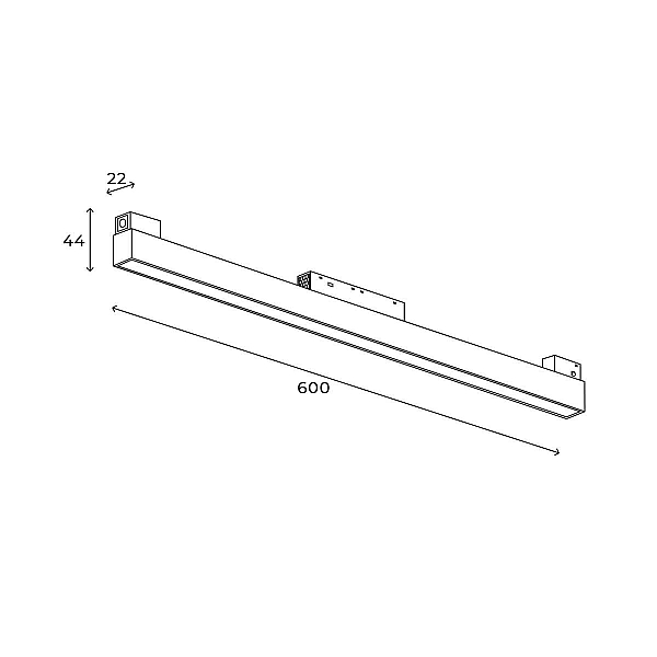 Трековый светильник Hesby Lighting ElDeko HSBL_0237