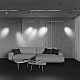 Трековый светильник Maytoni Technical FLARITY Focus Led TR144-1-12W3K-W-PT