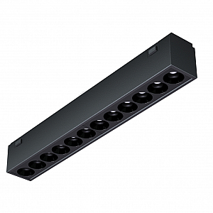 Трековый магнитный светильник iLedex Vision48-25 4825-039-L197-12W-36DG-3000K-BK