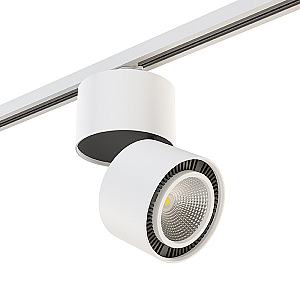 Трековый светильник Lightstar Track 1 white A1T213830 (592066+213830)