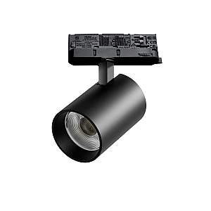 Трековый трехфазный светильник Quattro LED с адаптером Lightstar Alta Base A5347QT (215347 + 594037)