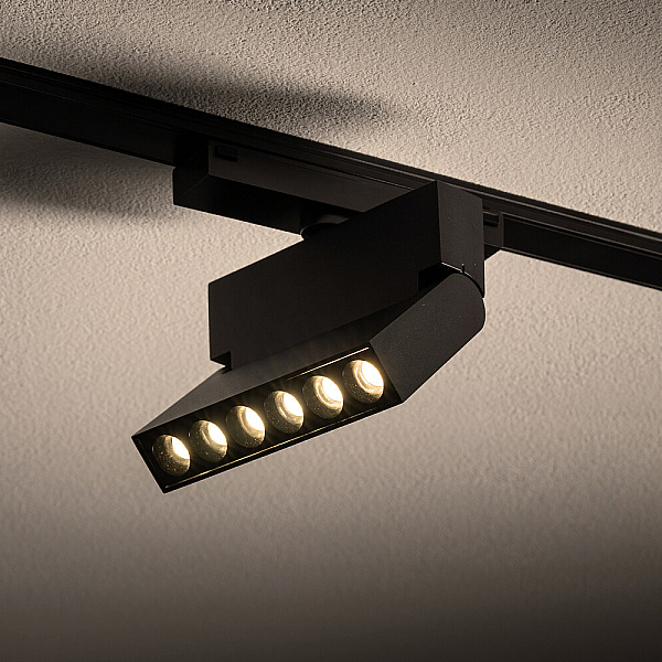 Трековый магнитный светильник Nowodvorski Focus Out Led Black 11312