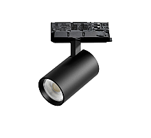 Трековый трехфазный светильник Quattro LED 15G с адаптером Lightstar Alta Base A5137QT15G (215137 + 594037 + 215101)