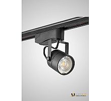 Трековый однофазный светильник AM Group AM232 BK