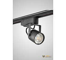 Трековый однофазный светильник AM Group AM232 BK