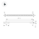 Трековый магнитный светильник Arlight MAG-MICROCOSM-LASER-L300-15W Day4000 (BK, 30 deg, 24V) 043276