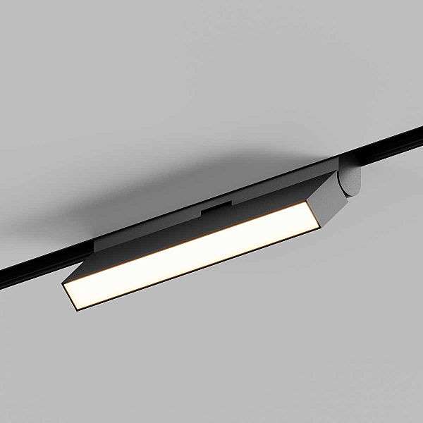 Трековый линейный светильник Hesby Lighting ElDeko, 12Вт-3000К, чёрный HSBL_0083