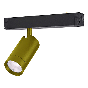 Трековый однофазный светильник PLAIN CYLINDER AM588 10W 3000K Copper