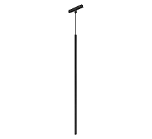 Трековый магнитный светильник Arlight MAG-ORIENT-SPOT-HANG-L600-R12-2W Warm3000 (BK, 20 deg, 48V) 044502