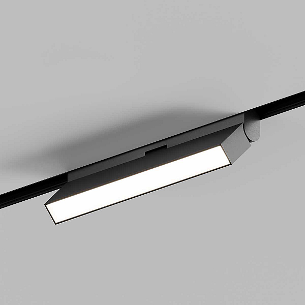 Трековый линейный светильник Hesby Lighting ElDeko, 12Вт-4000К, чёрный HSBL_0082