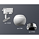 Трековый однофазный светильник с подсветкой Ambrella Light Track System XT1101021 (A2520, C1101, N7032)