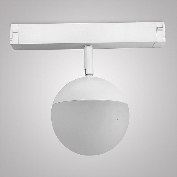 Трековый однофазный светильник AM Group AM529 WH-220V-9W SMART