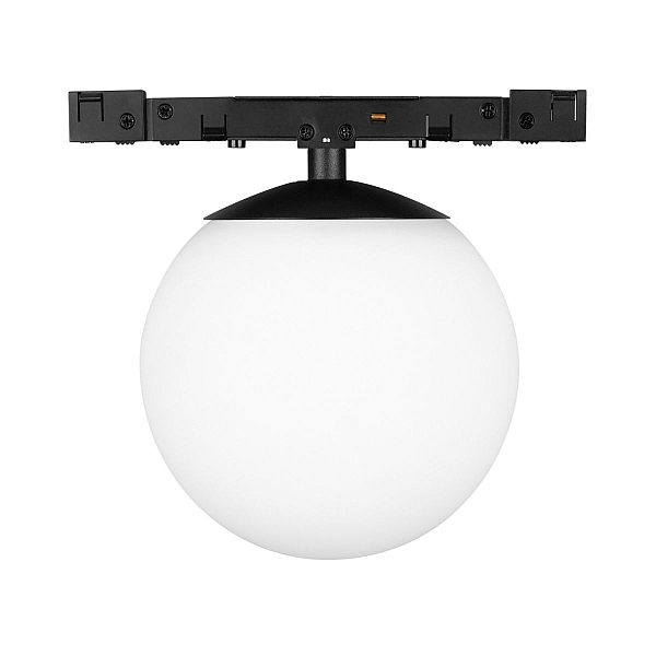 Трековый магнитный светильник Arlight MAG-MICROCOSM-SFERO-R80-7W Warm3000 (BK, 230 deg, 24V) (IP20 Металл) 051784