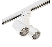 Трековый светильник Lightstar Track 1 white A1T051036 (592026+051036)