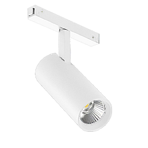 Трековый магнитный светильник Arlight MAG-VIBE-SPOT-R55-18W Day4000-MIX (WH, 24 deg, 48V, DALI) 045006