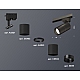 Трековый однофазный светильник Ambrella Light Track System XT6302010 (A2521, C6302, A2061, C6302, N6111)