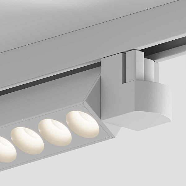 Трековый линейный светильник направленного света Hesby Lighting Skylite Однофазный,213мм- 3000К, белый HSBL_0050