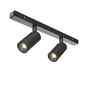Трековый магнитный светильник Maytoni Focus Duo TR176-1-2X3WTW-M-B
