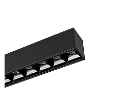 Трековый магнитный светильник Arlight MAG-LASER-45-L320-12W Day4000 (BK, 15 deg, 24V, DALI) 046525