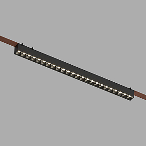 Трековый однофазный светильник Denkirs Belty grill DK5672-BK