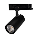 Трековый трехфазный светильник Arlight LGD-GERA-TRUECOLOR-4TR-R74-20W Warm3000 CRI98 (Черный, 24 deg, 230V) (IP20 Металл) 059920