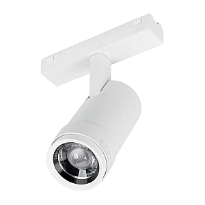 Трековый магнитный светильник Arlight MAG-VIBE-SPOT-ZOOM-R47-10W Day4000 (WH, 20-55 deg, 48V) 044486