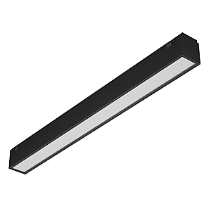 Трековый магнитный светильник Arlight MAG-VIBE-FLAT-L293-12W Day4000 (BK, 100 deg, 48V) 044431
