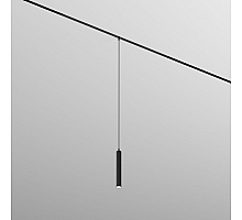 Трековый однофазный светильник Denkirs Simple Spot DK8108-BK