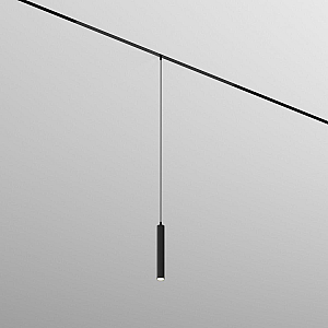 Трековый однофазный светильник Denkirs Simple Spot DK8108-BK