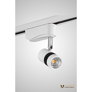 Трековый однофазный светильник AM Group AM229-5W WH 3000K