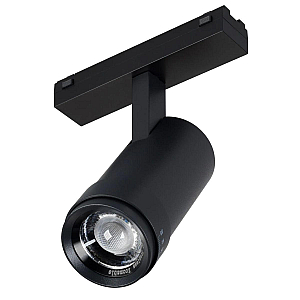 Трековый магнитный светильник Arlight MAG-VIBE-SPOT-ZOOM-R47-10W Day4000 (BK, 20-55 deg, 48V) 044482