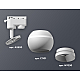Трековый однофазный светильник с подсветкой Ambrella Light Track System XT1101020 (A2520, C1101, N7030)