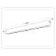 Трековый светодиодный светильник Ambrella Light Track System Magnetic 220V GL1313