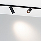Трековый магнитный светильник Arlight MAG-MICROCOSM-SPOT-R35-5W Warm2700 (BK, 36 deg, 24V) 055468