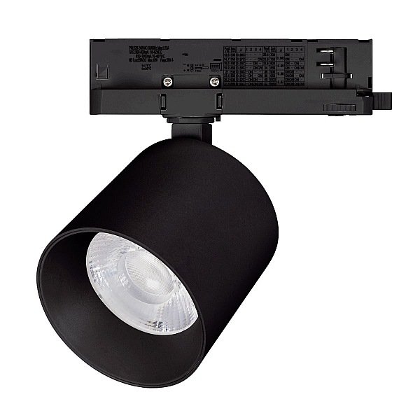 Трековый трехфазный светильник Arlight LGD-DYKE-4TR-R100-36W Day4000 (BK, 38 deg, 230V, DALI) (IP20 Металл) 058720