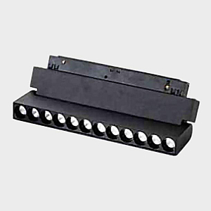 Трековый магнитный светильник Italline Atom IT012-5023 black 3000K