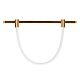 Трековый светильник Arlight ART-APRIORI-TUBE-ELASTIC-R38-L5000-60W Warm3000 (Золото, 360 deg, 48V) (IP20 Металл) 049278(1)