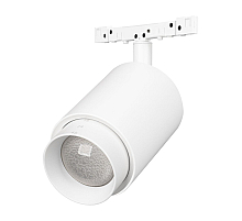 Трековый магнитный светильник Arlight MAG-MICROCOSM-SPOT-ZOOM-R59-12W Warm3000 (WH, 20-60 deg, 24V) (IP20 Металл) 052104