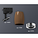 Трековый однофазный светильник Ambrella Light Track System XT1124032 (A2521, C1124, N7012)