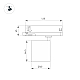 Трековый трехфазный светильник Arlight LGD-DYKE-4TR-R60-8W Day4000 (BK, 50 deg, 230V) 052275