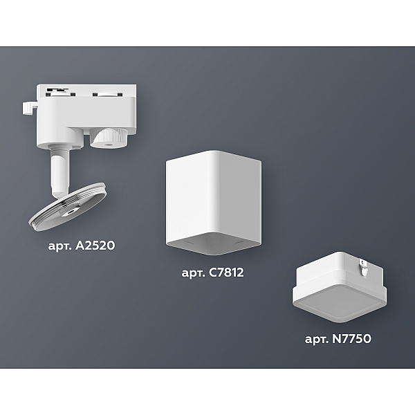 Трековый однофазный светильник Ambrella Light Track System XT7812021 (A2520, C7812, N7750)