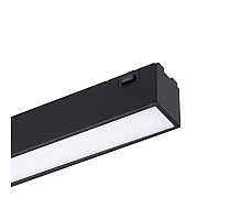 Трековый магнитный светильник Arlight MAG-VIBE-FLAT-L485-24W Warm3000 (BK, 100 deg, 48V) 044437