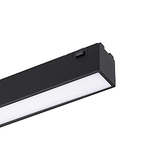 Трековый магнитный светильник Arlight MAG-VIBE-FLAT-L485-24W Warm3000 (BK, 100 deg, 48V) 044437