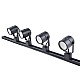 Трековый однофазный светильник (2 шт.) Volpe UBL-Q321 GU10/K BLACK SET41 UL-00010706