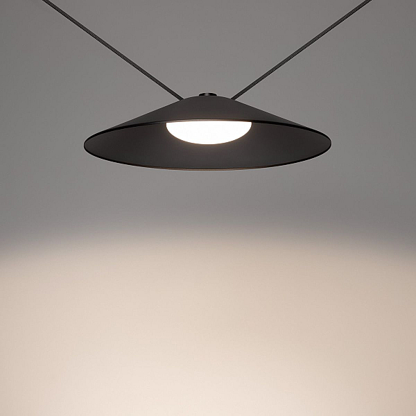 Трековый светильник Arlight ART-INBELT-WOK-R430-15W Day4000-MIX (BK, 110 deg, 48V, DALI) 051186