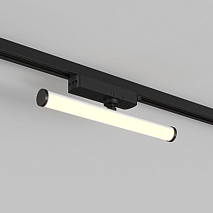 Трековый однофазный светильник Denkirs Strom DK6438-BK