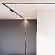 Трековый магнитный светильник Arlight MAG-FLAT-25-L600-18W Day4000 (BK, 100 deg, 24V, DALI) 046334